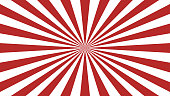 istock Red rays background. Sunburst abstract texture. Simple design vector illustration. 1138172459