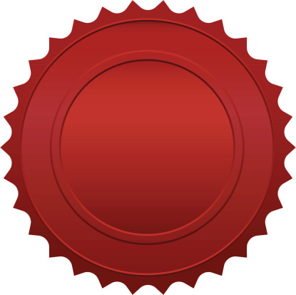 Red seal Design Element - VECTOR