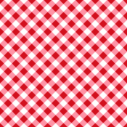 Red Tablecloth Pattern