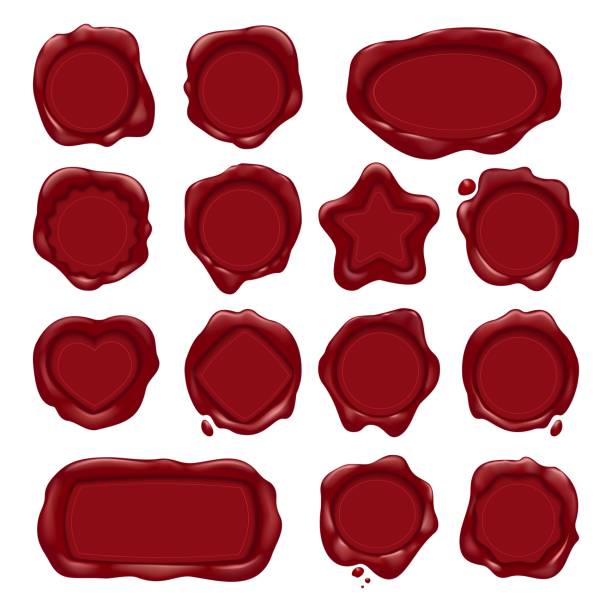 Wax Stamp Letter Illustrations, Royalty-Free Vector Graphics & Clip Art
