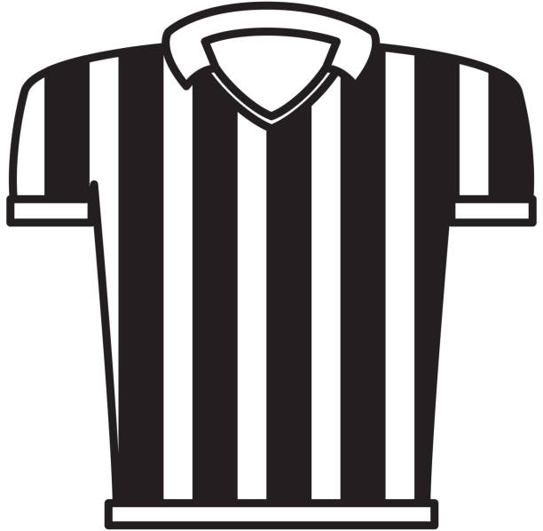 Referee Striped Shirt Illustrations, Royalty-Free Vector Graphics ...