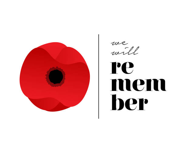 Remembrance Day vector card, banner Anzac Day. stock illustration Remembrance Day vector card, banner Anzac Day. stock illustration memorial day background stock illustrations