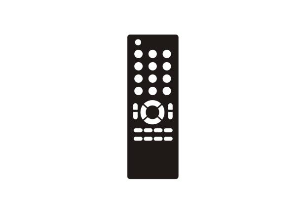 remote control simple icon simple icon of a remote control remote control stock illustrations