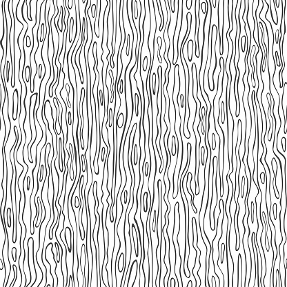 Repeat vector pattern with wavy line texture on white background. Simple curve stripe wallpaper design. Decorative grid mosaic fashion textile.