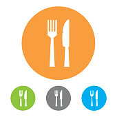 istock Restaurant Icons. Vector 504742640