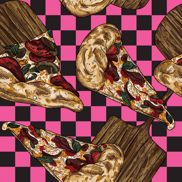 Wooden Pizza Peel Illustrations, Royalty-Free Vector Graphics & Clip