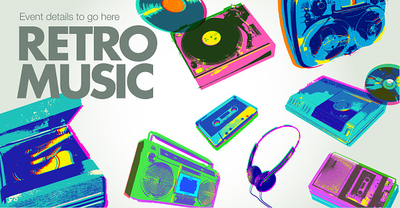 Retro Music Icons - Poster