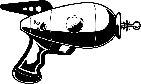 Retro Sci-fi Ray Gun