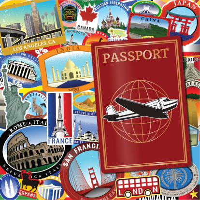 Retro world Passport