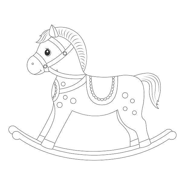 Download Rocking Horse Illustrations, Royalty-Free Vector Graphics ...