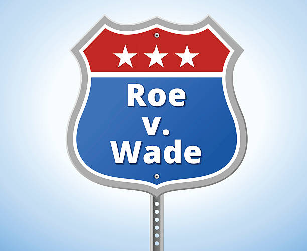 로 v. 걸어서 건너다 - roe vs wade stock illustrations