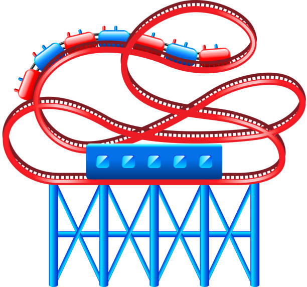 Rollercoaster Loop Illustrations, Royalty-Free Vector Graphics & Clip ...