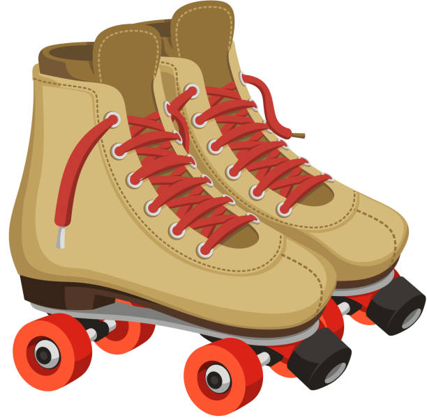 旱冰鞋 - 單線滾軸溜冰鞋 幅插畫檔、美工圖案、卡通及圖標