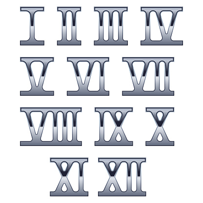 Шаблоны римские цифры распечатать Шаблоны римские цифры распечатать