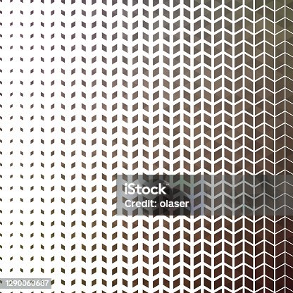 istock Romb in lines shape pattern on white background. Horizontal size gradient. 1290060687