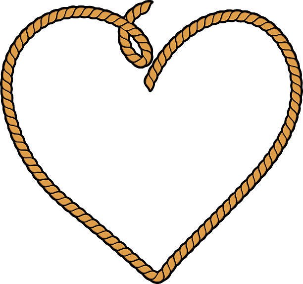 Top 60 Heart Shaped Rope Clip Art, Vector Graphics and ...