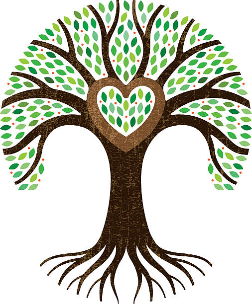 Royalty Free Heart Tree Clip Art, Vector Images ...