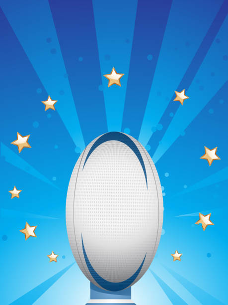 rugby background  rugby ball stock illustrations