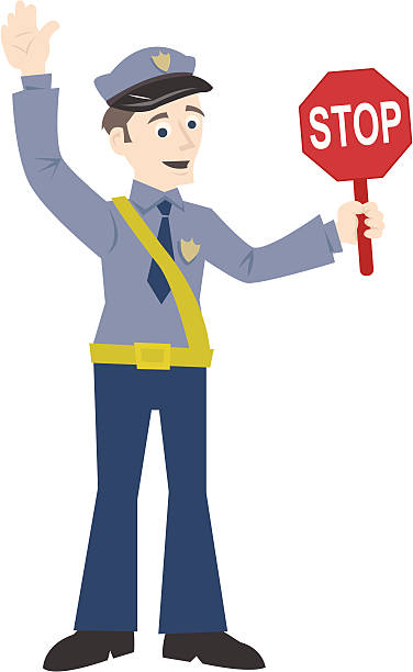 Best Crossing Guard Illustrations Royalty Free Vector Graphics And Clip