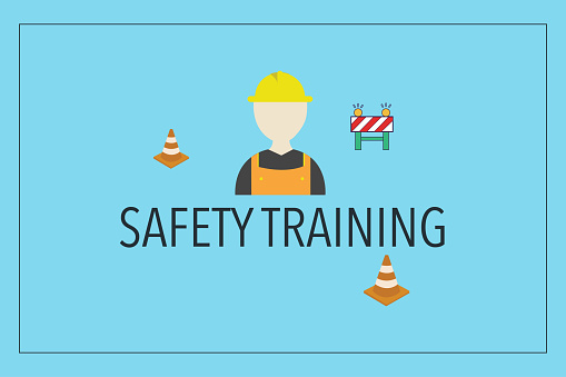 Safety Training Vector Illustration