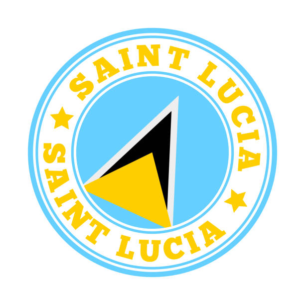 bildbanksillustrationer, clip art samt tecknat material och ikoner med saint lucia-skylten. - lucia