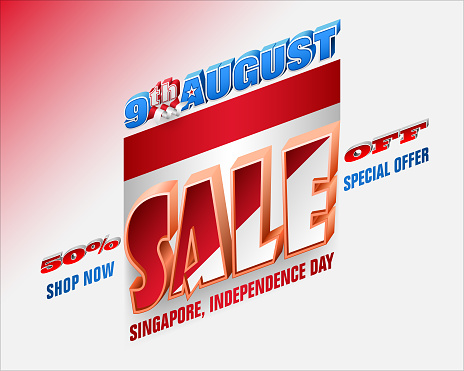 Sales of Ninth August, Singapore National day
