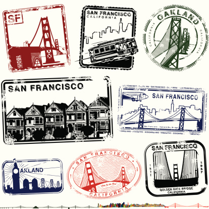 San Francisco and Oakland stamps