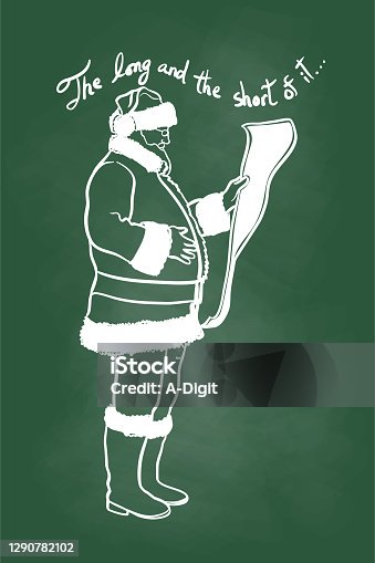 istock Santa Claus Gift List Chalkboard 1290782102
