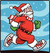 istock Santa Clause Run 165752963
