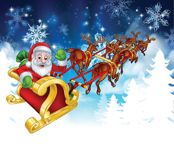Best Santa Clipart Illustrations, Royalty-Free Vector ...