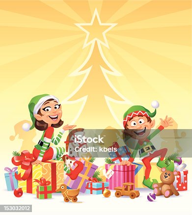 istock Santa's Little Helpers 153032012