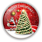 drawing of vector Christmas ornate shield. Created by illustrator CS6. This file of transparent.