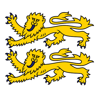 Sark Lion Symbols