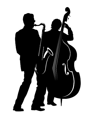 Saxophonist and bass