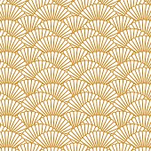 Background image of repeat scallop shape pattern background image.