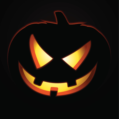 Scary Lantern Stock Illustration - Download Image Now - iStock