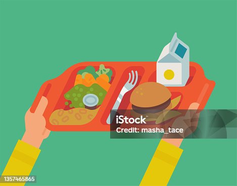 istock School lunch program concept vector illustration 1357465865
