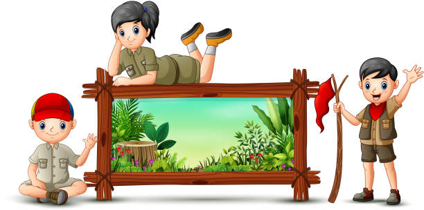 Zoo Keeper Explorer Child Childhood Illustrations, Royalty-Free Vector ... Girl Cartoon Zoo Keeper