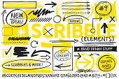 istock Scribble Design Elements 1183434249