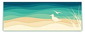 istock Seagull Ocean Banner 543062118