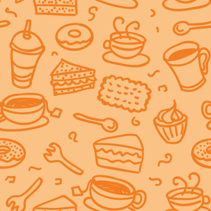 Seamless background - Snack