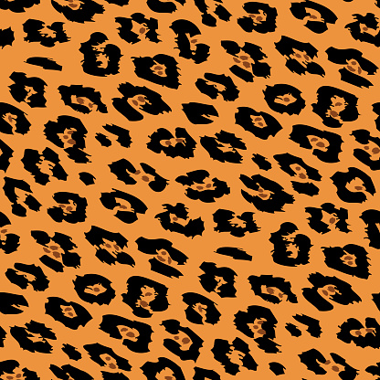 Seamless cheetah skin pattern