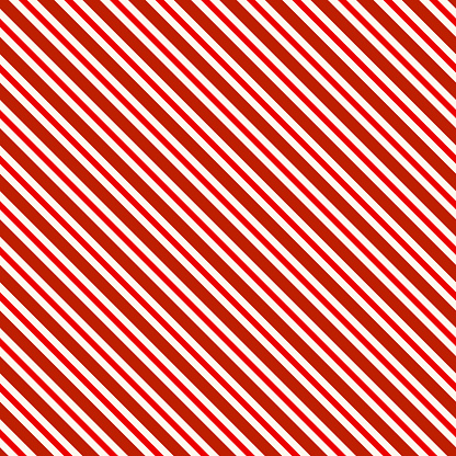 Seamless Christmas Stripe Pattern