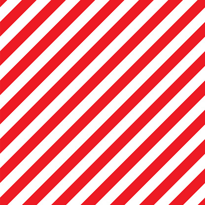 Seamless Christmas Stripe Pattern. Vector Image.
