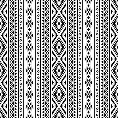 Seamless Ethnic Pattern design vector