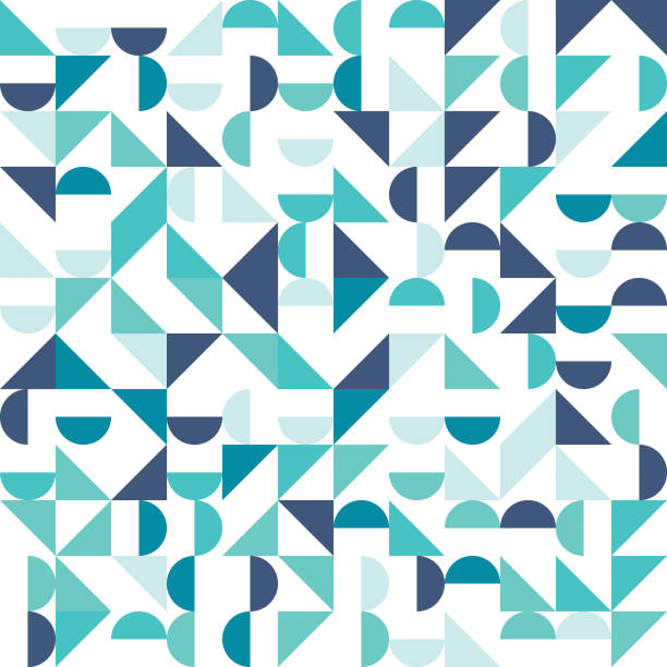 Seamless geometric, vintage pattern. With triangles. Seamless geometric, vintage pattern. For your design asien startblock stock illustrations