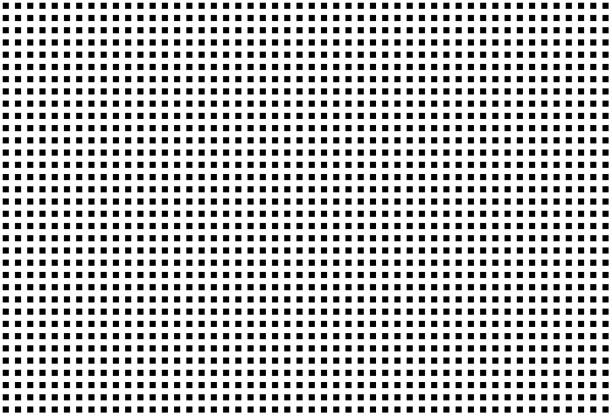 Seamless half tone pattern background Black square dots on white background square shape stock illustrations