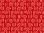 Seamless Heart Pattern. Ideal for Valentine's Day Wrapping Paper. Stock illustration