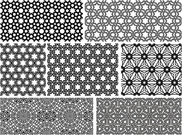 Seamless Islamic patterns II http://www.naelnaguib.com/istock/ext.jpg coptic stock illustrations