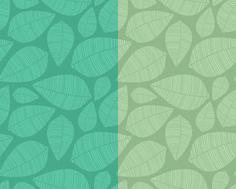 Seamless Leaf Background Pattern
